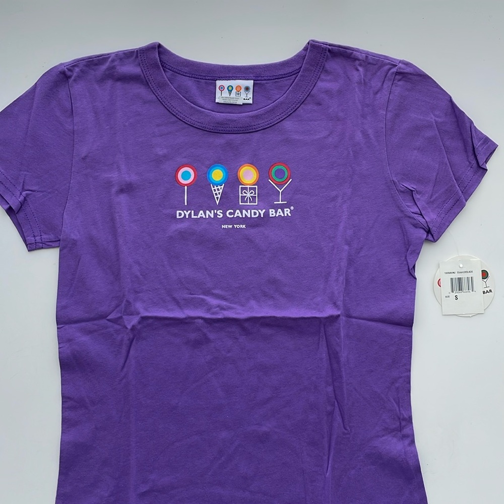 NWT Dylan’s Candy Bar Purple Tee